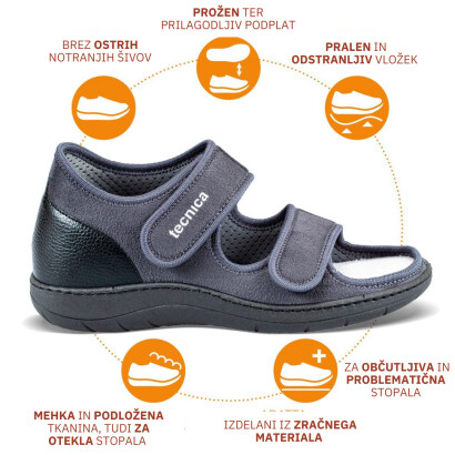 Ortopedski copati 11 Tecnica